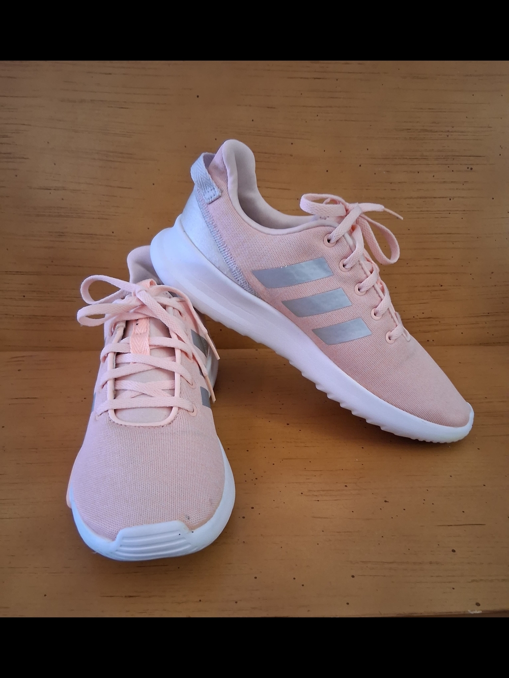 adidas Light Pink Women's Lace-Up Sneakers